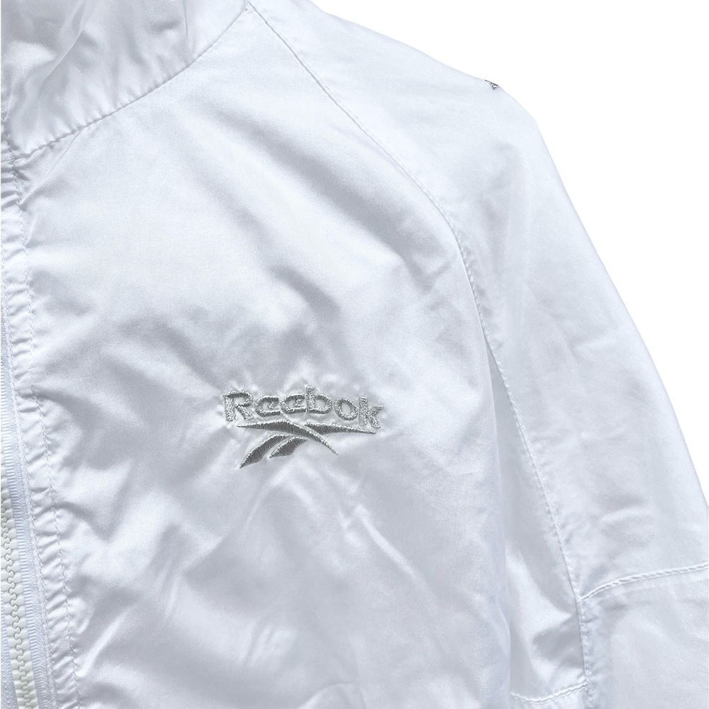 Vintage Reebok Women’s White Wind Breaker - Picture 3 of 7